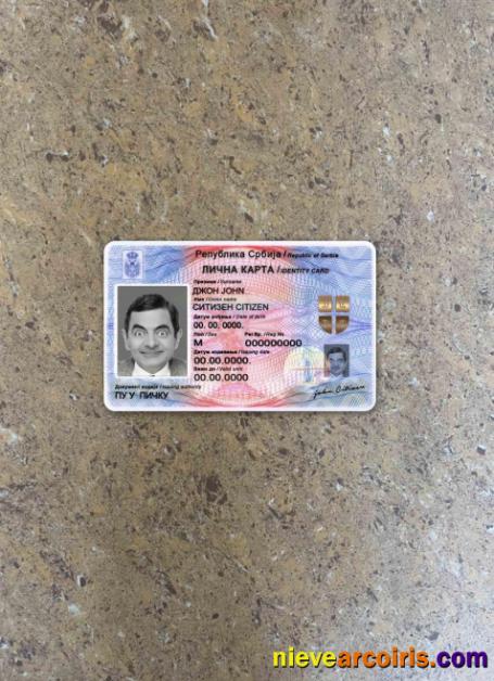 Serbia ID photolook